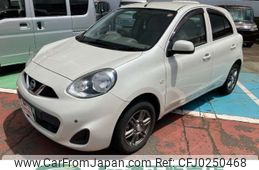 nissan march 2014 -NISSAN 【長岡 501ﾏ 225】--March DBA-K13--K13-377454---NISSAN 【長岡 501ﾏ 225】--March DBA-K13--K13-377454-