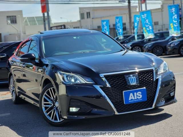 toyota crown 2015 -TOYOTA--Crown DAA-AWS210--AWS210-6098386---TOYOTA--Crown DAA-AWS210--AWS210-6098386- image 2