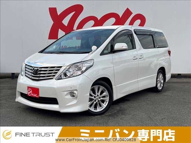 toyota alphard 2009 -TOYOTA--Alphard DBA-ANH20W--ANH20-8077064---TOYOTA--Alphard DBA-ANH20W--ANH20-8077064- image 1