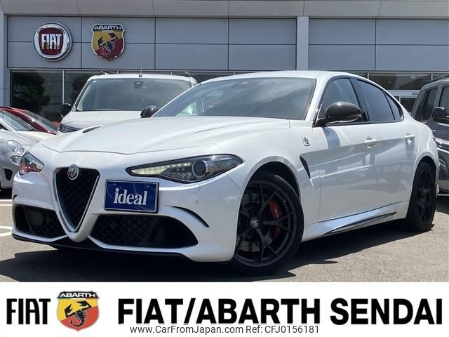 alfa-romeo giulia 2018 -ALFA ROMEO--Alfa Romeo Giulia ABA-95229--ZAREAEHV3J7573635---ALFA ROMEO--Alfa Romeo Giulia ABA-95229--ZAREAEHV3J7573635- image 1