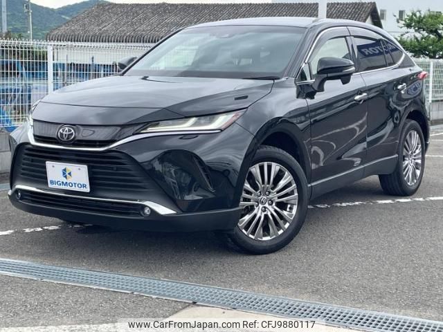 toyota harrier 2021 quick_quick_6BA-MXUA80_MXUA80-0047214 image 1