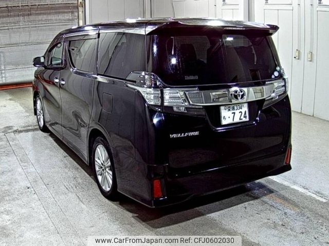 toyota vellfire 2017 -TOYOTA 【愛媛 334ち724】--Vellfire AGH30W-0113369---TOYOTA 【愛媛 334ち724】--Vellfire AGH30W-0113369- image 2