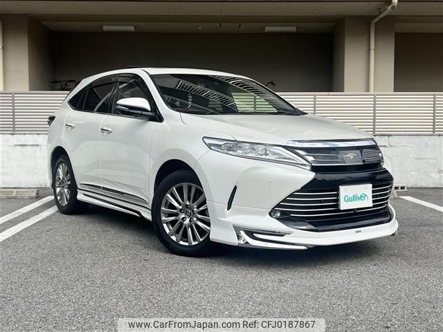 toyota harrier 2017 -TOYOTA--Harrier DBA-ZSU60W--ZSU60-0139252---TOYOTA--Harrier DBA-ZSU60W--ZSU60-0139252- image 1