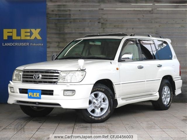 toyota land-cruiser-wagon 2007 -TOYOTA--Land Cruiser Wagon GH-UZJ100W--UZJ100-0161480---TOYOTA--Land Cruiser Wagon GH-UZJ100W--UZJ100-0161480- image 1