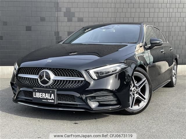 mercedes-benz a-class 2019 -MERCEDES-BENZ--Benz A Class 3DA-177012--WDD1770122V039810---MERCEDES-BENZ--Benz A Class 3DA-177012--WDD1770122V039810- image 1