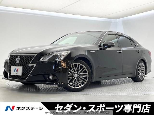 toyota crown 2013 -TOYOTA--Crown DAA-AWS210--AWS210-6036452---TOYOTA--Crown DAA-AWS210--AWS210-6036452- image 1