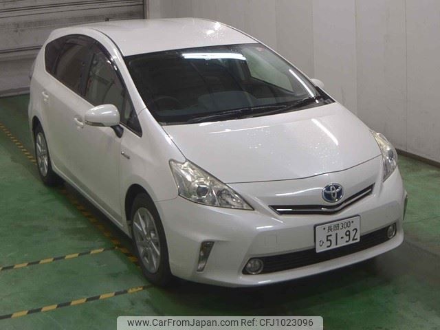 toyota prius-α 2012 -TOYOTA 【長岡 300ﾋ5192】--Prius α ZVW41W-3156971---TOYOTA 【長岡 300ﾋ5192】--Prius α ZVW41W-3156971- image 1