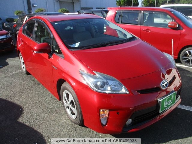 toyota prius 2013 -TOYOTA--Prius DAA-ZVW30--ZVW30-5705344---TOYOTA--Prius DAA-ZVW30--ZVW30-5705344- image 1