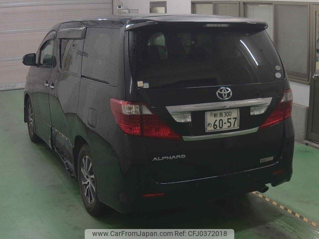 toyota alphard 2009 -TOYOTA 【新潟 300ﾒ6057】--Alphard ANH25W-8016288---TOYOTA 【新潟 300ﾒ6057】--Alphard ANH25W-8016288- image 2