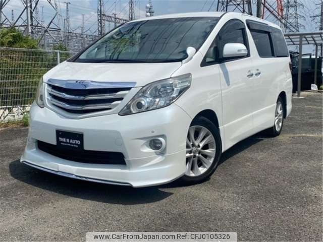 toyota alphard 2009 -TOYOTA--Alphard DBA-ANH20W--ANH20-8087255---TOYOTA--Alphard DBA-ANH20W--ANH20-8087255- image 2