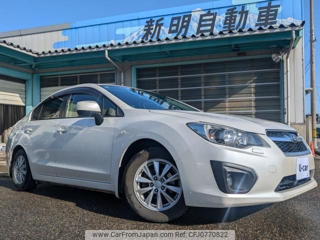 subaru impreza-g4 2013 quick_quick_DBA-GJ3_GJ3-006033 image 1