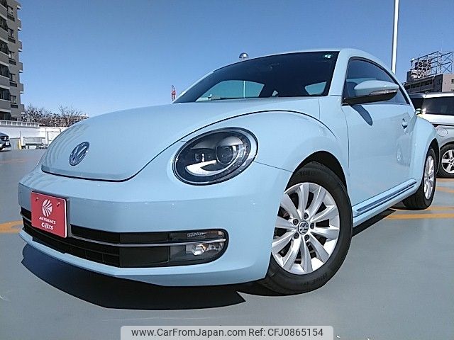 volkswagen the-beetle 2013 -VOLKSWAGEN--VW The Beetle DBA-16CBZ--WVWZZZ16ZDM658003---VOLKSWAGEN--VW The Beetle DBA-16CBZ--WVWZZZ16ZDM658003- image 1