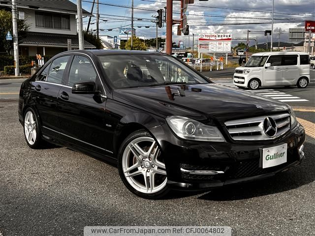 mercedes-benz c-class 2012 -MERCEDES-BENZ--Benz C Class DBA-204048--WDD2040482A648472---MERCEDES-BENZ--Benz C Class DBA-204048--WDD2040482A648472- image 1