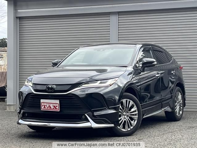 toyota harrier 2022 quick_quick_MXUA80_MXUA80-0082353 image 1