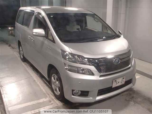 toyota vellfire 2012 -TOYOTA--Vellfire ATH20W-8021434---TOYOTA--Vellfire ATH20W-8021434- image 1