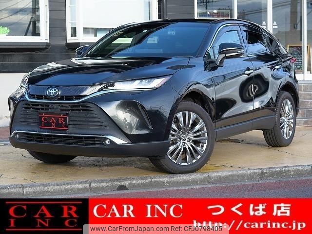 toyota harrier 2022 quick_quick_MXUA80_MXUA80-0065675 image 1