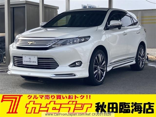 toyota harrier 2015 -TOYOTA--Harrier DBA-ZSU65W--ZSU65-0013667---TOYOTA--Harrier DBA-ZSU65W--ZSU65-0013667- image 1