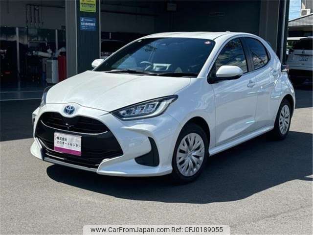 toyota yaris 2023 -TOYOTA 【岡山 501ﾜ8756】--Yaris 6AA-MXPH10--MXPH10-2154695---TOYOTA 【岡山 501ﾜ8756】--Yaris 6AA-MXPH10--MXPH10-2154695- image 1