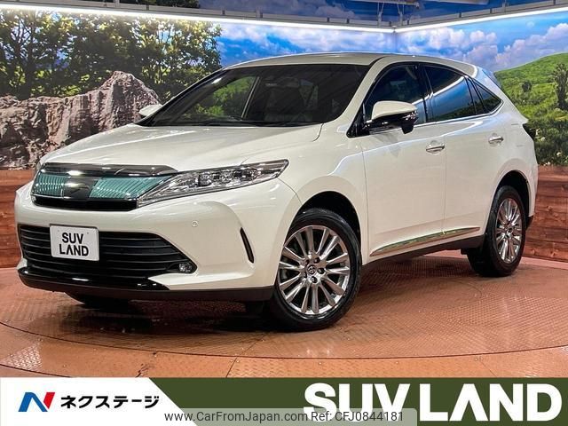 toyota harrier 2017 quick_quick_ZSU60W_ZSU60-0134535 image 1