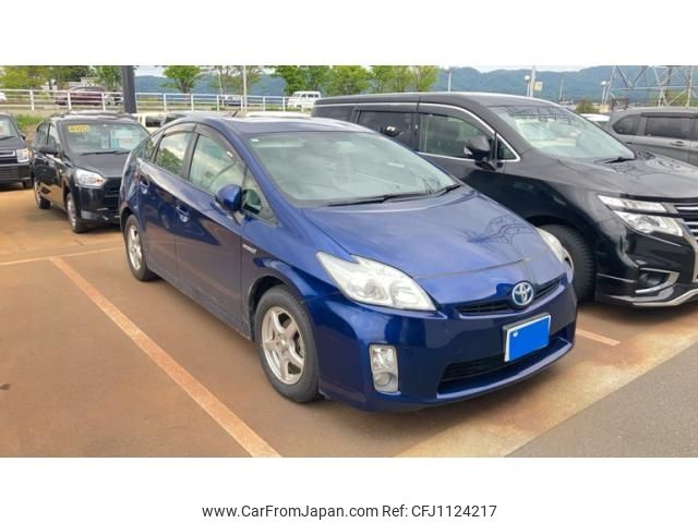 toyota prius 2010 -TOYOTA--Prius DAA-ZVW30--ZVW30-1210744---TOYOTA--Prius DAA-ZVW30--ZVW30-1210744- image 1