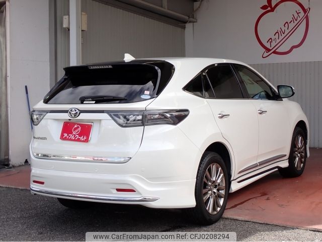 toyota harrier 2014 -TOYOTA--Harrier DBA-ZSU65W--ZSU65-0005490---TOYOTA--Harrier DBA-ZSU65W--ZSU65-0005490- image 2