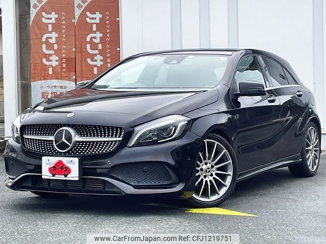mercedes-benz a-class 2018 -MERCEDES-BENZ--Benz A Class DBA-176042--WDD1760422J756671---MERCEDES-BENZ--Benz A Class DBA-176042--WDD1760422J756671- image 1