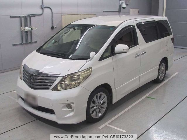 toyota alphard 2009 -TOYOTA--Alphard GGH25W-8009332---TOYOTA--Alphard GGH25W-8009332- image 1