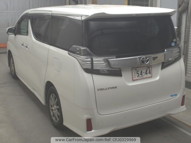 toyota vellfire 2015 -TOYOTA--Vellfire AGH30W-0045390---TOYOTA--Vellfire AGH30W-0045390- image 2