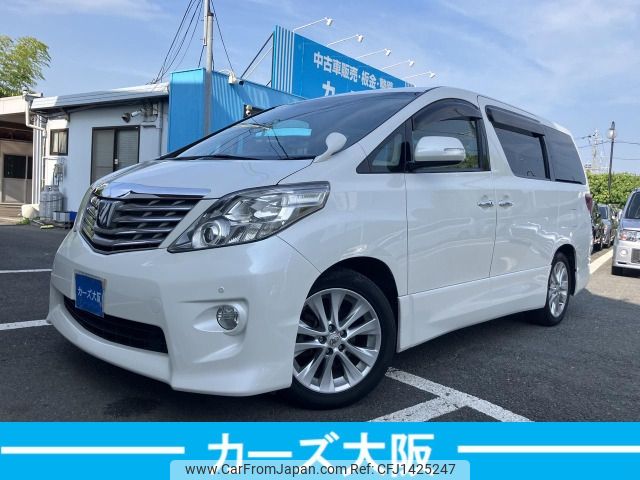 toyota alphard 2009 -TOYOTA--Alphard DBA-ANH20W--ANH20W-8038407---TOYOTA--Alphard DBA-ANH20W--ANH20W-8038407- image 1