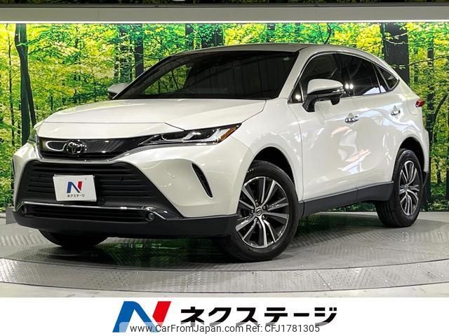 toyota harrier 2021 CFJ1781305 image 1