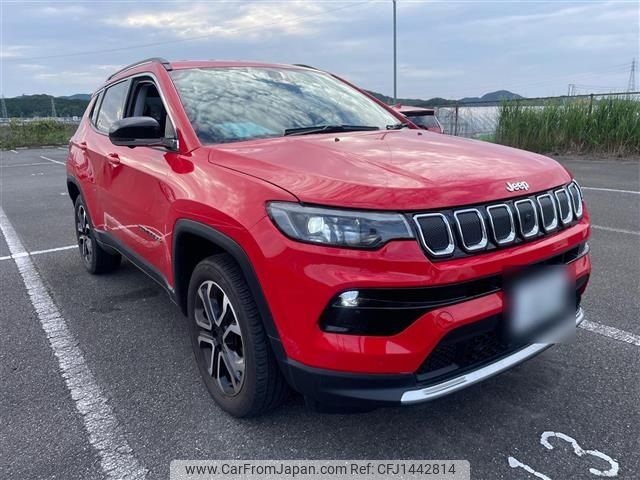 jeep compass 2021 -CHRYSLER--Jeep Compass 3BA-M624--MCANJRCB0MFA79904---CHRYSLER--Jeep Compass 3BA-M624--MCANJRCB0MFA79904- image 1