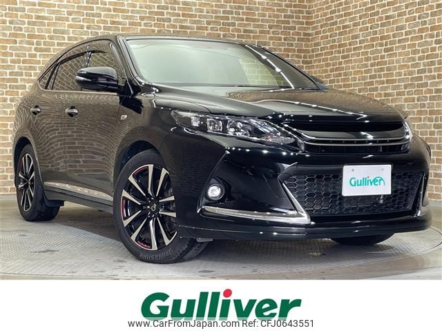 toyota harrier 2016 -TOYOTA--Harrier DBA-ZSU65W--ZSU65-0020540---TOYOTA--Harrier DBA-ZSU65W--ZSU65-0020540- image 1