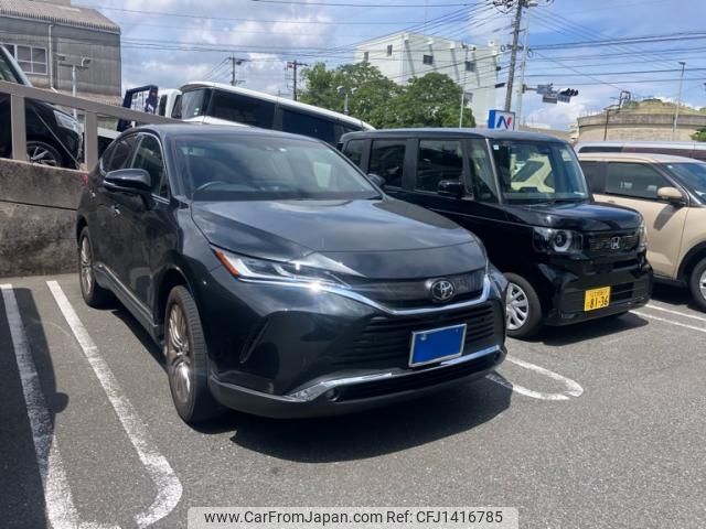 toyota harrier 2022 -TOYOTA--Harrier 6BA-MXUA80--MXUA80-0081427---TOYOTA--Harrier 6BA-MXUA80--MXUA80-0081427- image 1