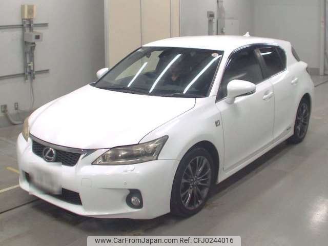 lexus ct 2012 -LEXUS 【郡山 300ﾂ4109】--Lexus CT DAA-ZWA10--ZWA10-2127443---LEXUS 【郡山 300ﾂ4109】--Lexus CT DAA-ZWA10--ZWA10-2127443- image 1