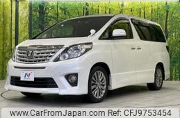 toyota alphard 2012 -TOYOTA--Alphard ANH20W--8255799---TOYOTA--Alphard ANH20W--8255799-