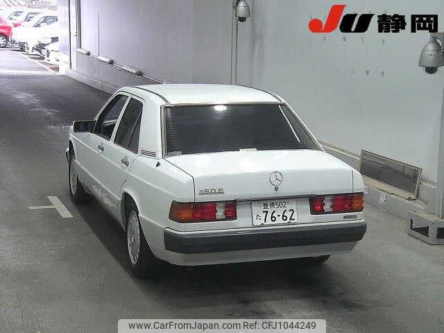 mercedes-benz 190-series 1991 -MERCEDES-BENZ 【豊橋 502ﾀ7662】--Benz 190 WDB201024-1F904868---MERCEDES-BENZ 【豊橋 502ﾀ7662】--Benz 190 WDB201024-1F904868- image 2
