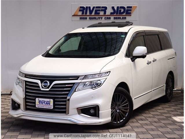 nissan elgrand 2020 -NISSAN--Elgrand DBA-TE52--TE52-130966---NISSAN--Elgrand DBA-TE52--TE52-130966- image 1