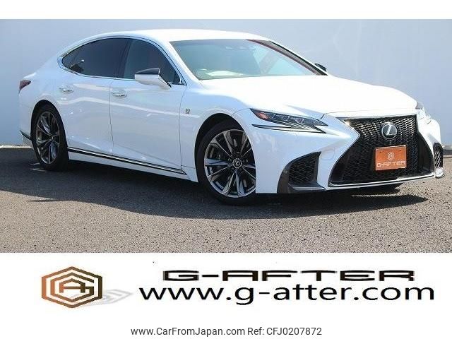 lexus ls 2018 -LEXUS--Lexus LS DBA-VXFA50--VXFA50-6001658---LEXUS--Lexus LS DBA-VXFA50--VXFA50-6001658- image 1