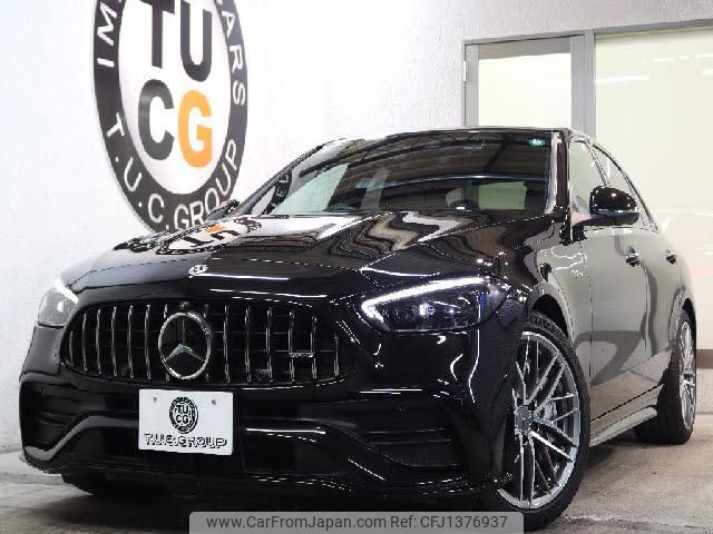 mercedes-benz c-class 2022 quick_quick_4AA-206087C_W1K2060872R091200 image 1