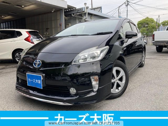 toyota prius 2012 -TOYOTA--Prius DAA-ZVW30--ZVW30-5441035---TOYOTA--Prius DAA-ZVW30--ZVW30-5441035- image 1