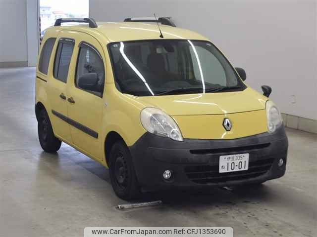 renault kangoo undefined -RENAULT 【伊豆 335ネ1001】--Renault Kangoo KWK4M-VF1KW2UBAD0677205---RENAULT 【伊豆 335ネ1001】--Renault Kangoo KWK4M-VF1KW2UBAD0677205- image 1