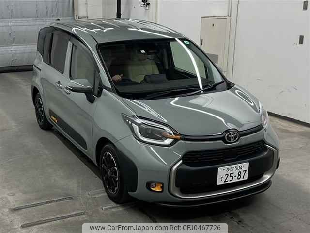 toyota sienta 2023 -TOYOTA 【多摩 504テ2587】--Sienta MXPL10G-1046792---TOYOTA 【多摩 504テ2587】--Sienta MXPL10G-1046792- image 1