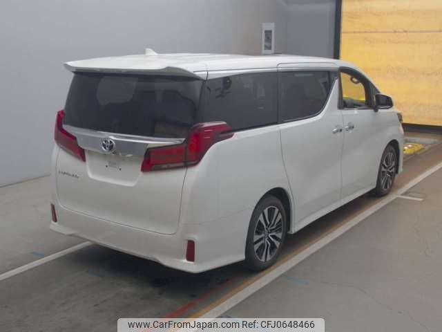 toyota alphard 2021 -TOYOTA--Alphard 3BA-AGH30W--AGH30-0392653---TOYOTA--Alphard 3BA-AGH30W--AGH30-0392653- image 2