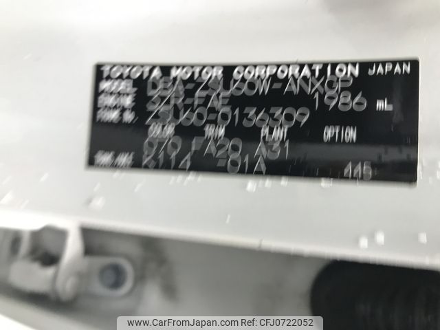 toyota harrier 2018 -TOYOTA--Harrier DBA-ZSU60W--ZSU60-0136309---TOYOTA--Harrier DBA-ZSU60W--ZSU60-0136309- image 2