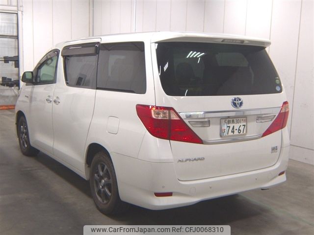 toyota alphard 2012 -TOYOTA 【群馬 301ﾊ7467】--Alphard ATH20W-8009926---TOYOTA 【群馬 301ﾊ7467】--Alphard ATH20W-8009926- image 2