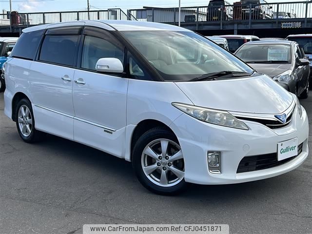 toyota estima-hybrid 2009 -TOYOTA--Estima Hybrid DAA-AHR20W--AHR20-7041650---TOYOTA--Estima Hybrid DAA-AHR20W--AHR20-7041650- image 1