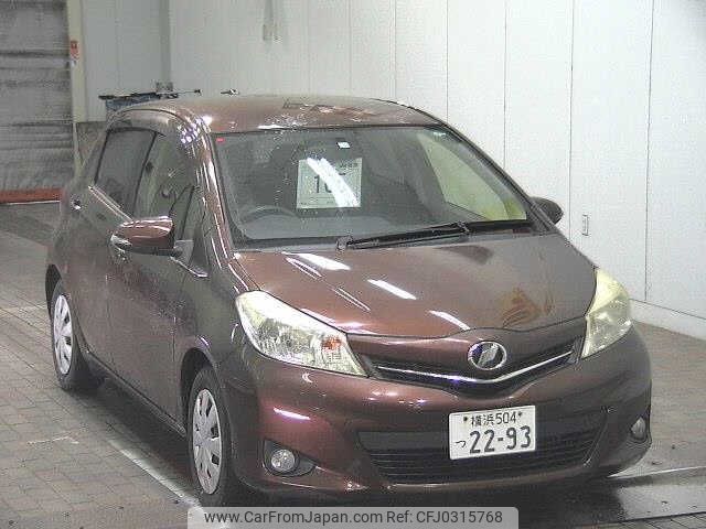 toyota vitz 2012 -TOYOTA 【横浜 504ﾂ2293】--Vitz NSP130-2072682---TOYOTA 【横浜 504ﾂ2293】--Vitz NSP130-2072682- image 1