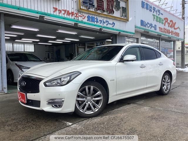 nissan fuga 2016 -NISSAN--Fuga DAA-HY51--HY51-850739---NISSAN--Fuga DAA-HY51--HY51-850739- image 1