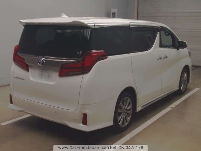 toyota alphard 2021 -TOYOTA 【千葉 303ｻ5539】--Alphard 3BA-AGH30W--AGH30-0387657---TOYOTA 【千葉 303ｻ5539】--Alphard 3BA-AGH30W--AGH30-0387657- image 2