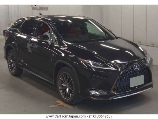 lexus rx 2020 -LEXUS 【品川 34Aﾛ 18】--Lexus RX 6AA-GYL25W--GYL25-0023784---LEXUS 【品川 34Aﾛ 18】--Lexus RX 6AA-GYL25W--GYL25-0023784- image 1